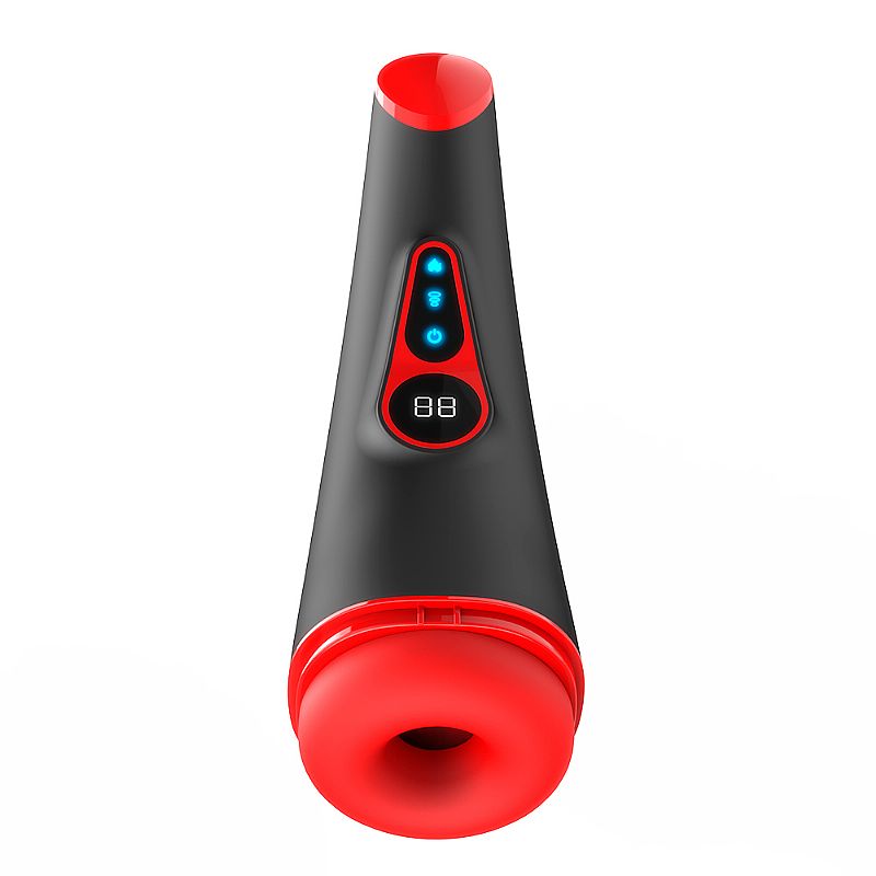 Masturbador com Formato Anatômico, Painel de LED, 9 Modos de Sucção, 9 Tipos de Vibrações, Função Aquecimento - 007 Pro Suck | 10,5 x 3,5 cm - 3