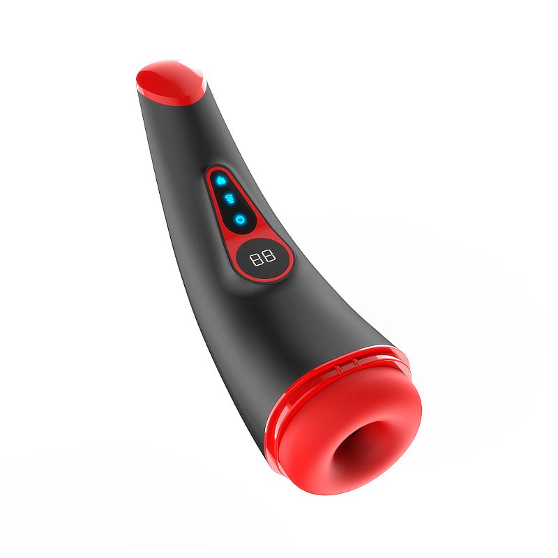 Masturbador com Formato Anatômico, Painel de LED, 9 Modos de Sucção, 9 Tipos de Vibrações, Função Aquecimento - 007 Pro Suck | 10,5 x 3,5 cm - 2