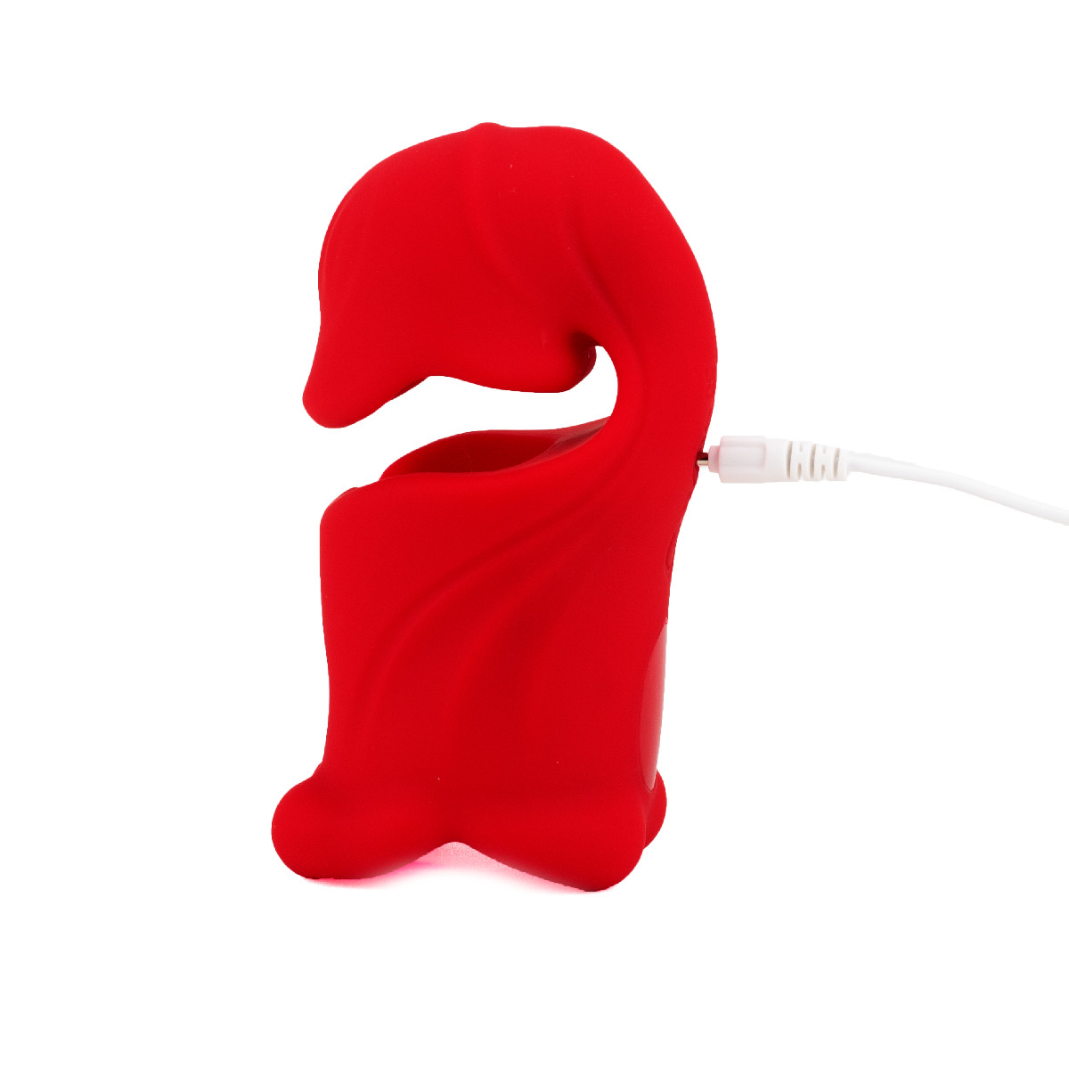 Masturbador Peniano com Formato de Boca, Cerdas Estimuladoras, 9 Modos de Vibração e App Interativo - 12,3 x 3,8 cm - 5