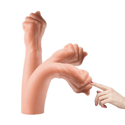 Masturbador no Formato de Braço com Mão Fechada em PVC - Lance's Cock | 31 x 7 cm | Disponível em 2 Cores