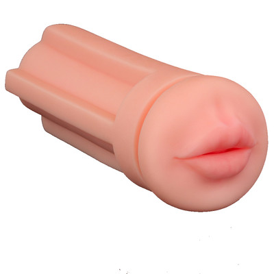 Masturbador em Formato de Cerveja de Lata Com Boca e Língua em TPE e Texturas Internas - Lovetoy Cream Ale | 16 x 3 cm