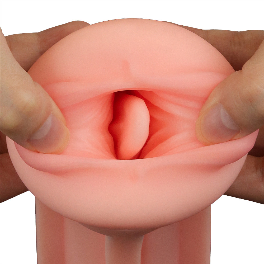 Masturbador em Formato de Cerveja de Lata Com Boca e Língua em TPE e Texturas Internas - Lovetoy Cream Ale | 16 x 3 cm - 5