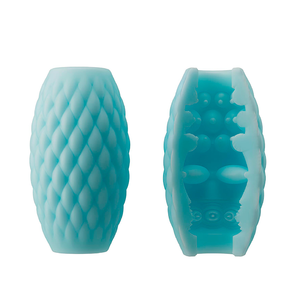 Masturbador com Formato Egg em TPE Flexível com Nódulos Internos - Pretty Love Athena Eros | 5,8 x 4 cm - 2