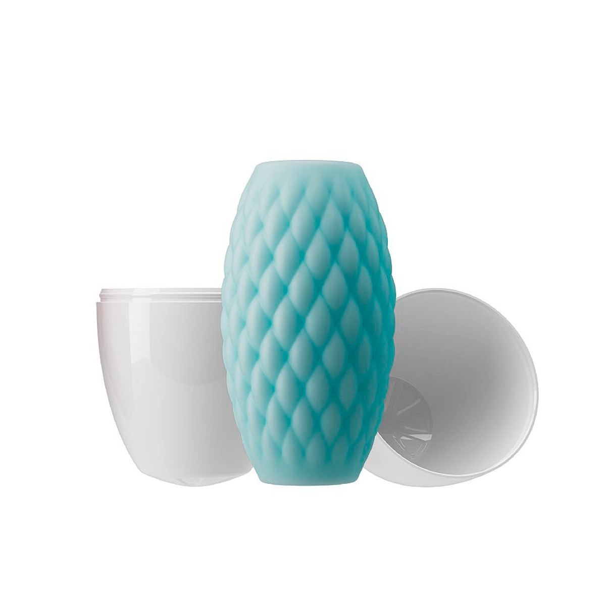 Masturbador com Formato Egg em TPE Flexível com Nódulos Internos - Pretty Love Athena Eros | 5,8 x 4 cm - 4