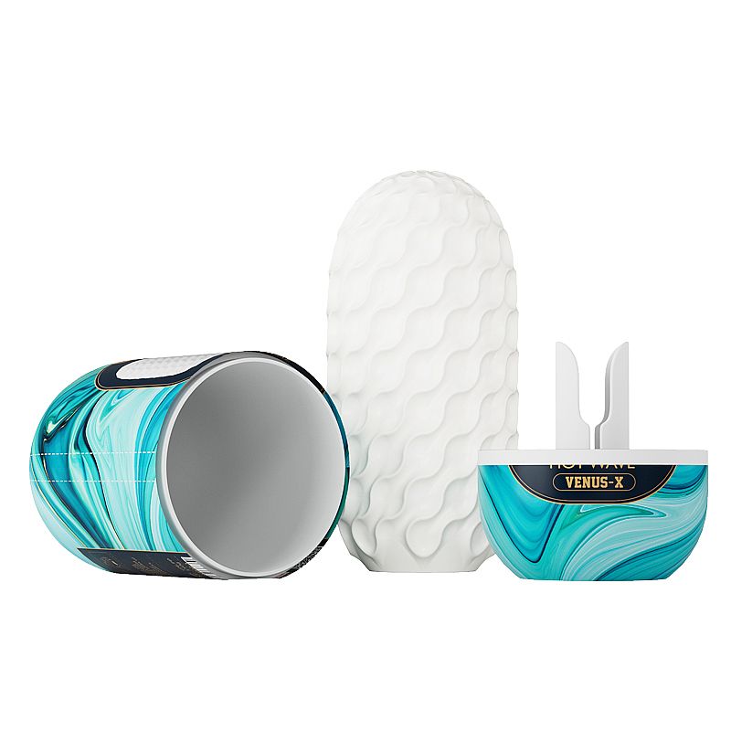 Masturbador com Formato Egg em TPE Flexível com Texturas Internas - Pretty Love Venus-X | 10 x 4 cm - 5