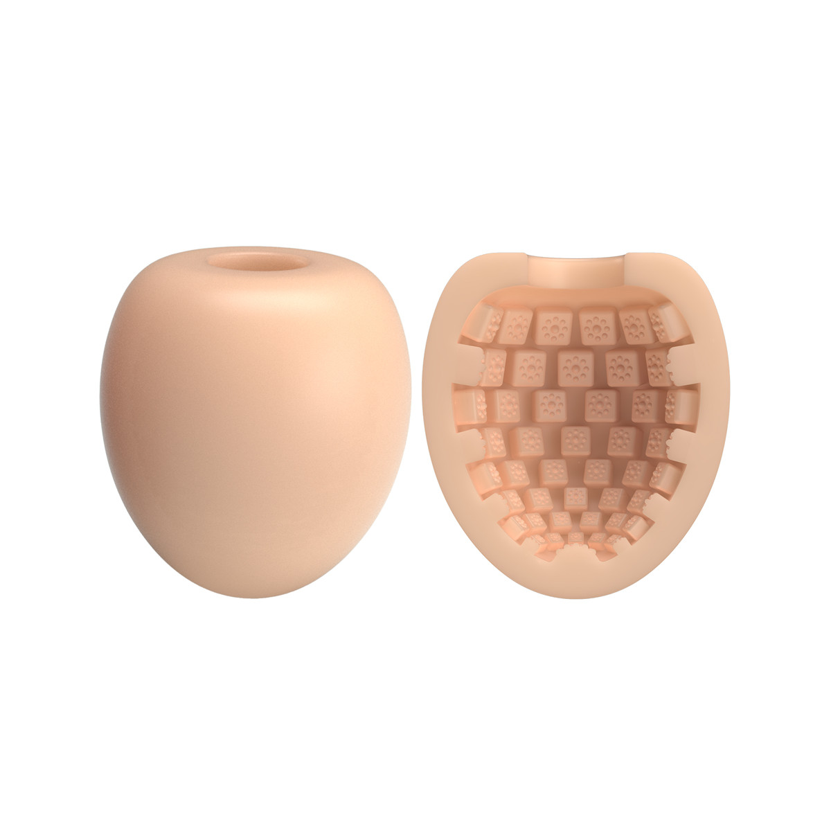 Masturbador em Formato de "Egg" em TPR com Latinha Formato de Barril - Pretty Love Madeira | 6,7 x 5,4 cm - 2