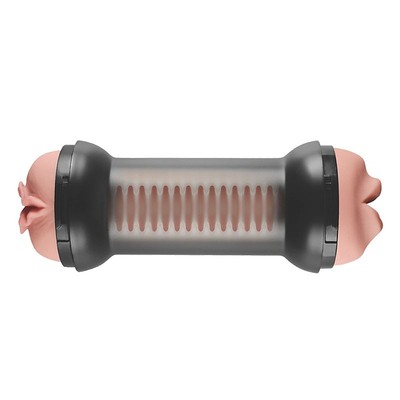 Foto 4 do produto Masturbador em Formato de Halter com Vagina e Boca em TPR - Pulse Cocktails Personal Trainer | 21 x 3 cm