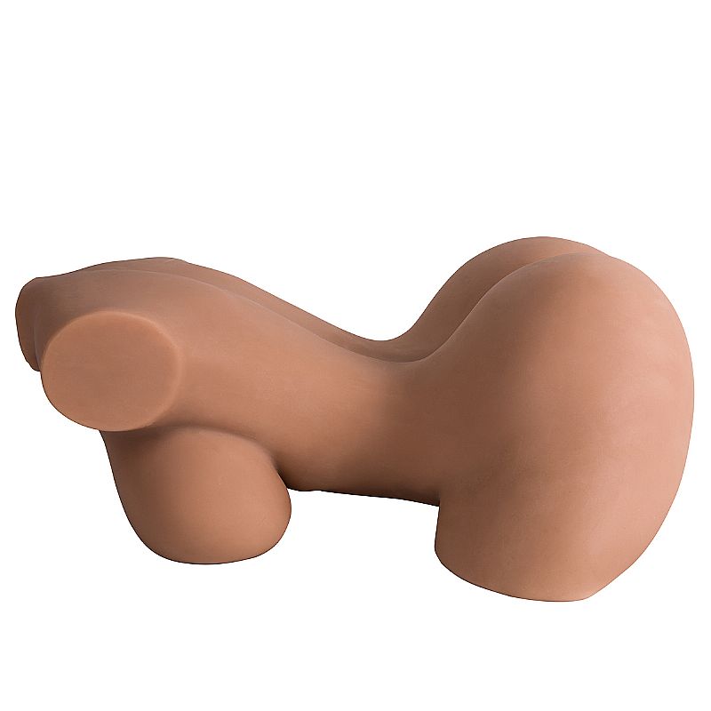 Masturbador em Formato de Meio Corpo Feminino com 2 Canais Penetráveis, 10 Modos de Vibração, Gemido e Controle Remoto Sem Fio - Sexy Import | 48 x 35,5 cm - 8