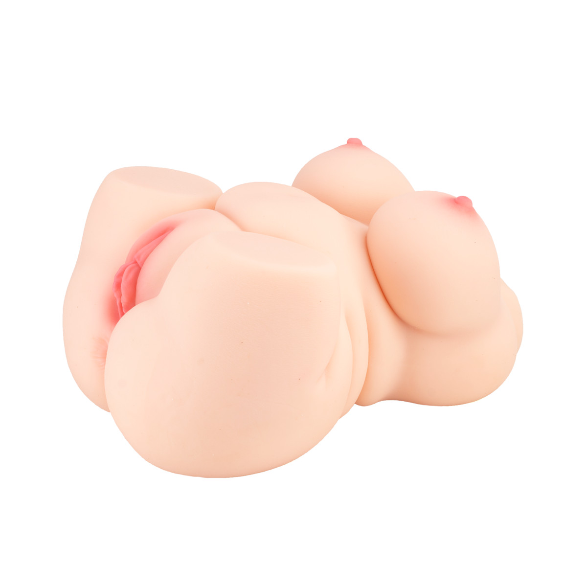 Masturbador com Formato de Meio Corpo Feminino com Seios e Barriga - Sexy Import | 31 x 26 cm - 2