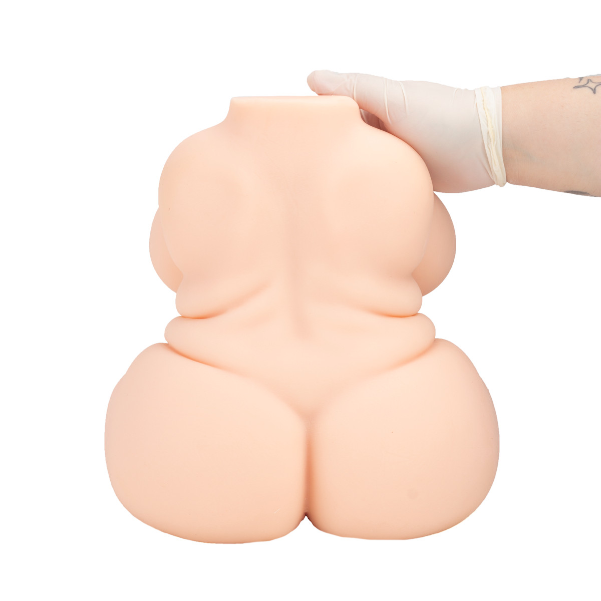 Masturbador com Formato de Meio Corpo Feminino com Seios e Barriga - Sexy Import | 31 x 26 cm - 6