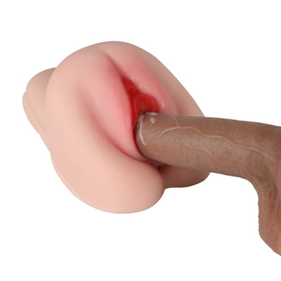 Foto 5 do produto Masturbador em Formato de Vagina e Ânus - The Realistic II |19,5 x 11,5 cm