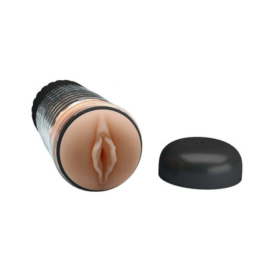 Foto 6 do produto Masturbador no Formato de Vagina em Cyberskin com Língua Vibratória e Vibração Multivelocidade - Pretty Love Emily | 10,5 x 6,7 cm | Disponível em 2 Cores