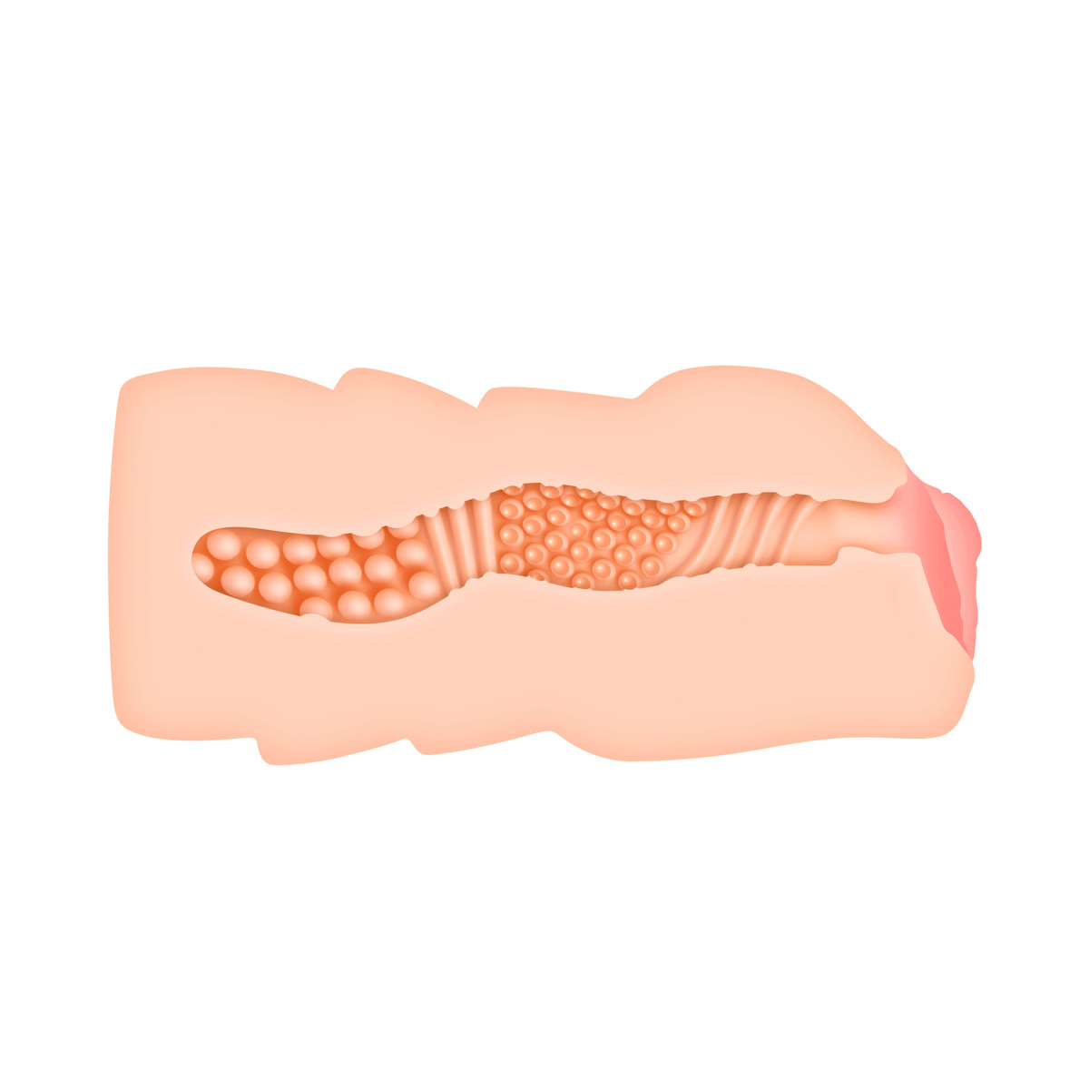 Masturbador com Formato de Vagina em TPE, Canal Alongado e Texturas - Zero Tolerance Tori Black Movie Download with Realistic Vagina Stroker | 11,5 x 3,2 cm - 5