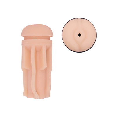 Foto 4 do produto Masturbador Garrafa no Formato de Ânus em Cyberskin com Texturas Internas - Safe Sex Vodka Pleezer | 15,5 x 1,7 cm