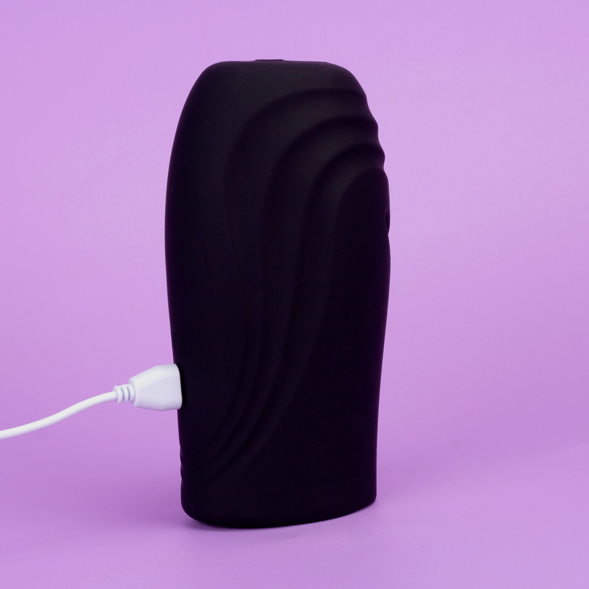 Masturbador de Glande em Silicone com Texturas, 10 Modos de Vibração e Recarregável - Exclusiva Eryx | 11 x 3,5 cm - 5