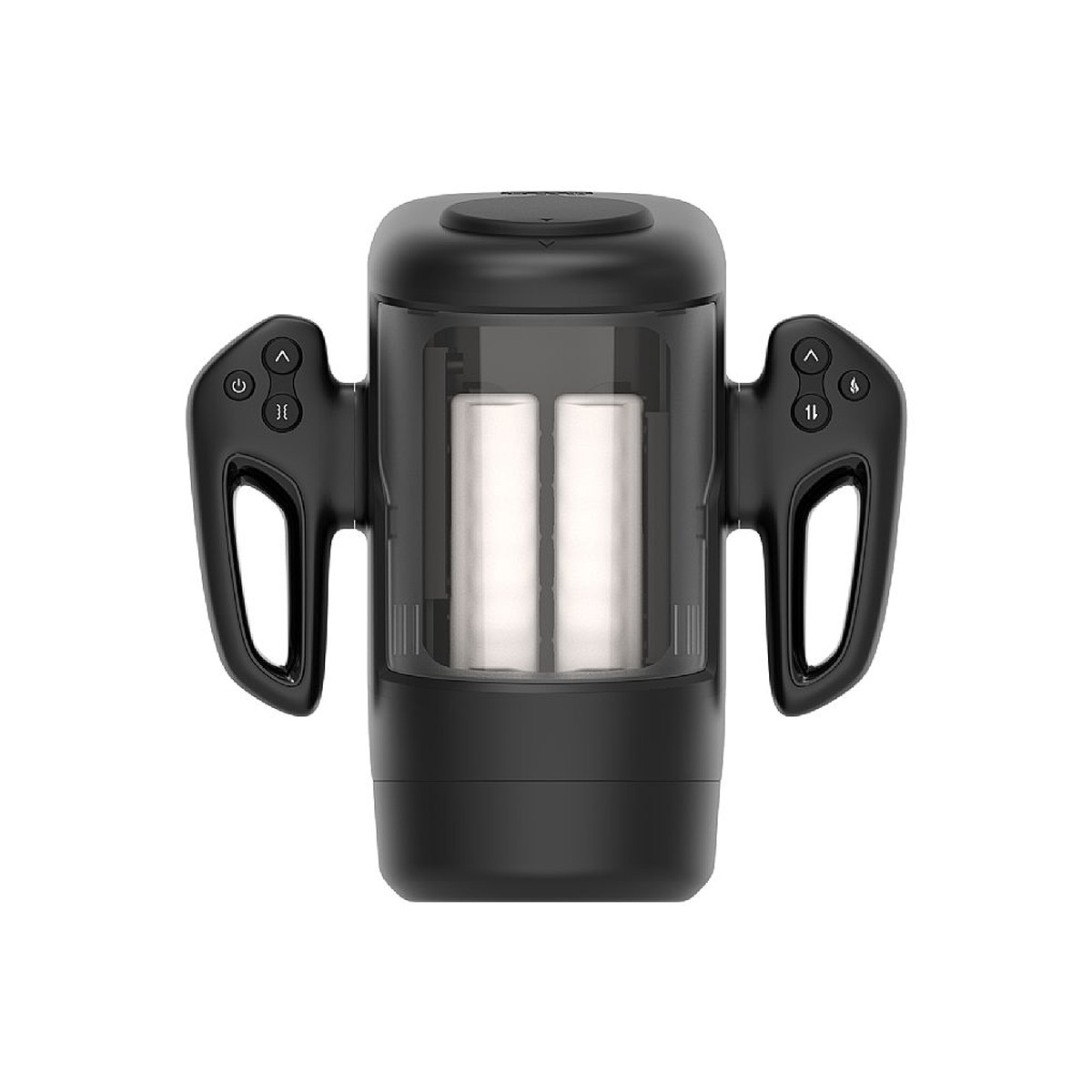 Masturbador Lanterna com 10 Modos de Vibrações, 3 Tipos de Vai e Vem, Função de Aquecimento e Suporte para Celular - SI Game Sex | 16 x 3 cm - 2