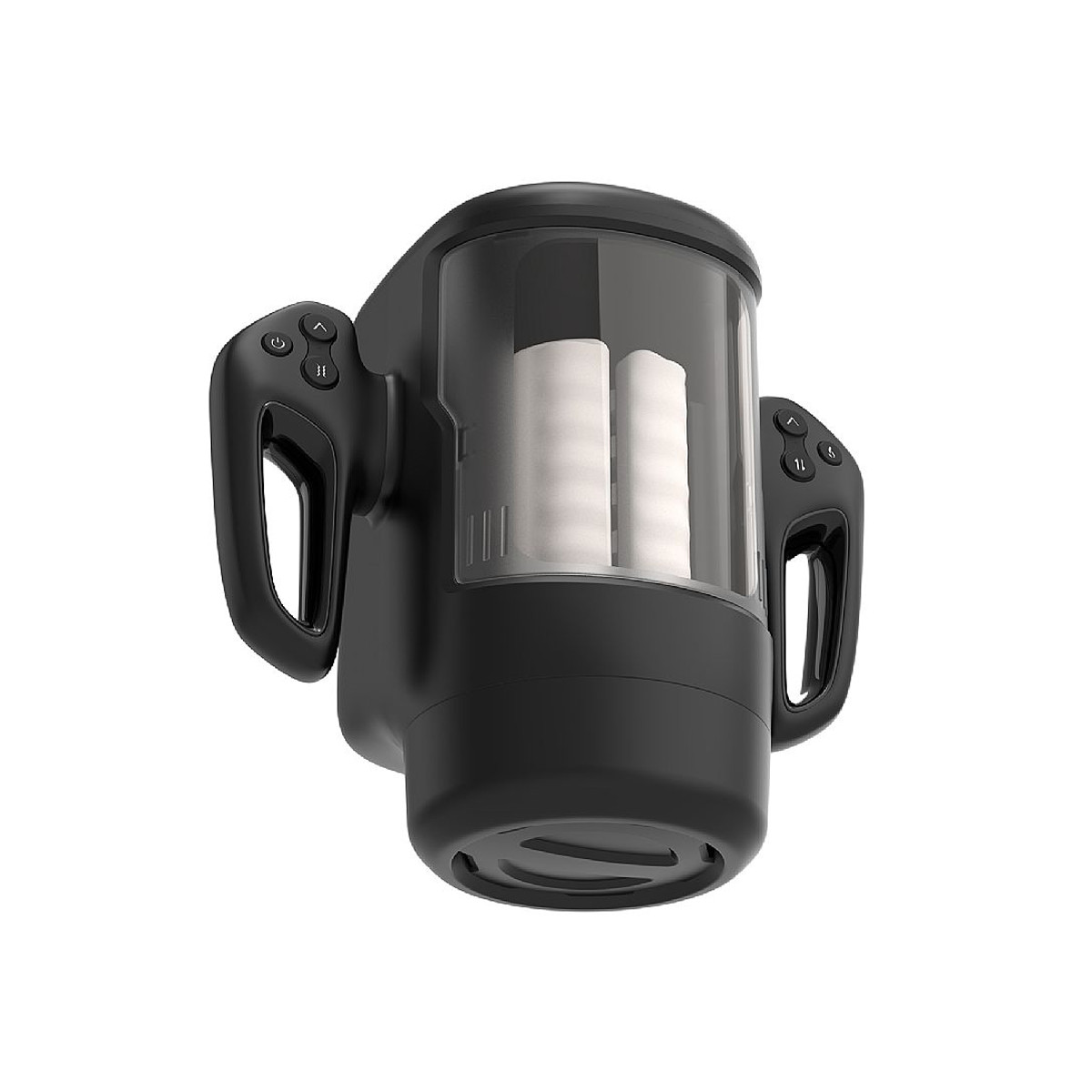 Masturbador Lanterna com 10 Modos de Vibrações, 3 Tipos de Vai e Vem, Função de Aquecimento e Suporte para Celular - SI Game Sex | 16 x 3 cm - 3