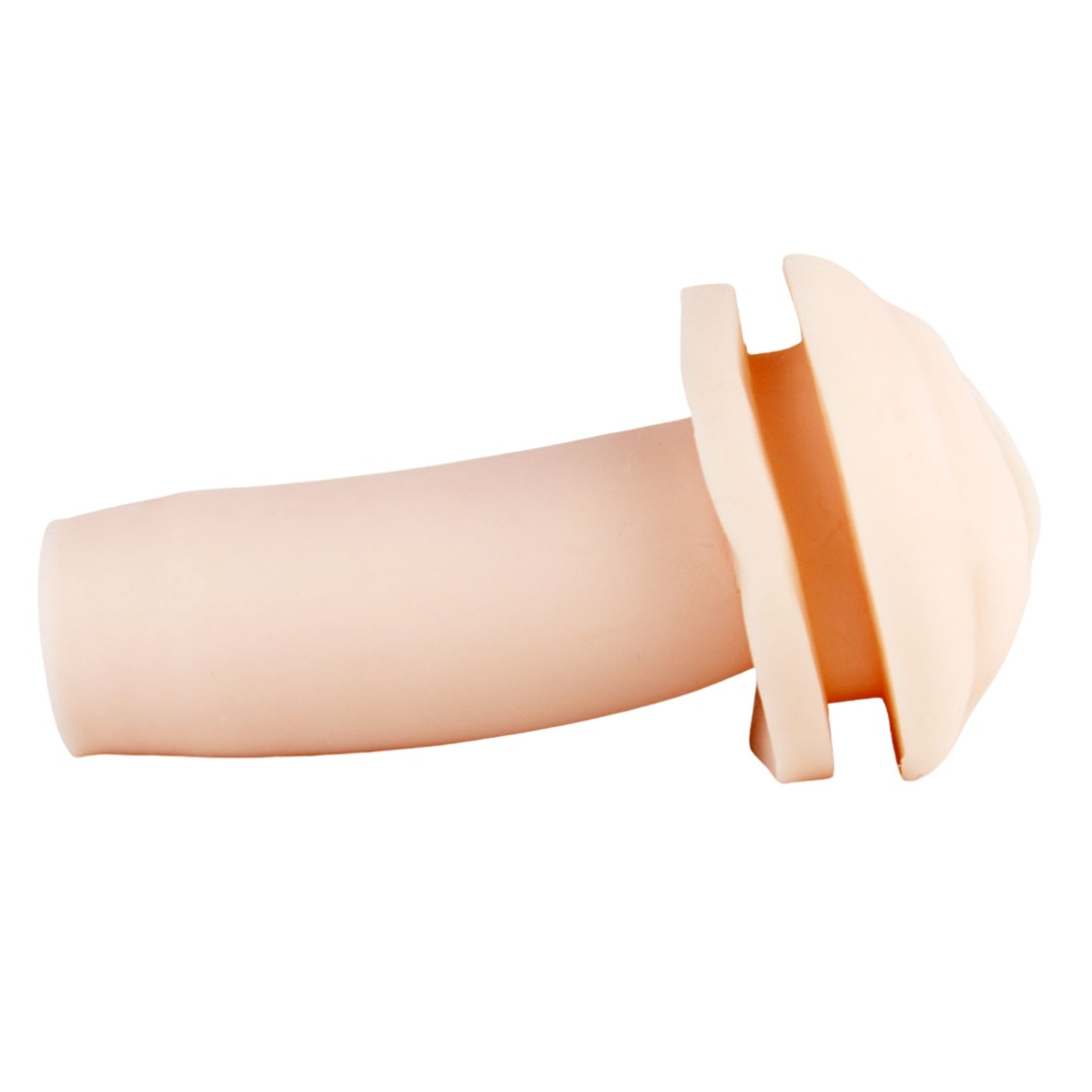 Masturbador Lanterna com 7 Modos de Vibração, Sucções, Led, Ventosa e Função Gemido - Dibe God War| 16 x 3,5 cm - 8