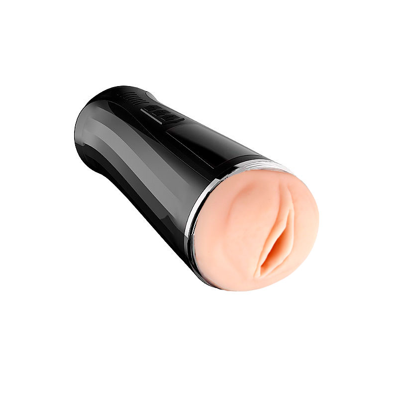 Masturbador Lanterna com 7 Modos de Vibração, Sucções, Led, Ventosa e Função Gemido - Dibe God War| 16 x 3,5 cm - 6