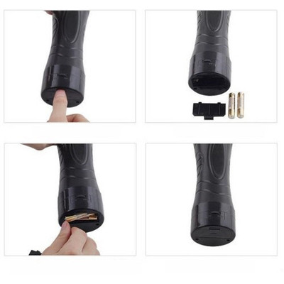 Masturbador Lanterna em Forma de Ânus em Cyberskin com Vibração - SI Anus Vibratória | 23 x 7,5 cm