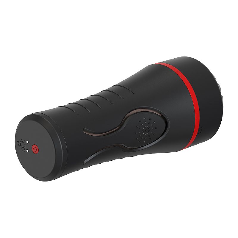 Masturbador Lanterna com Formato de Vagina em Silicone, Sucção Manual, 10 Modos de Vibração e Recarregável - Sexy Import | 18 x 3 cm - 2