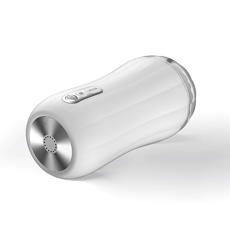 Masturbador Lanterna Recarregável com Visor de Led e 5 Modos de Vibração - Svakom Robin | 19,8 x 9,2 cm - 5