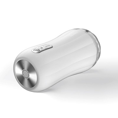 Masturbador Lanterna Recarregável com Visor de Led e 5 Modos de Vibração - Svakom Robin | 19,8 x 9,2 cm