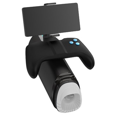 Foto 2 do produto Masturbador Lanterna com Suporte para Celular, Cerdas Massageadoras, Recarregável com 10 Modos de Vibração e 5 Níveis de Intensidade - M-100 Pro | Disponível em 2 Cores