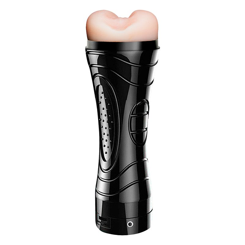 Masturbador Lanterna em TPE no Formato de Ânus com Vibração Multivelocidade e Recarregável - SI Nick | 17,5 x 3 cm - 4