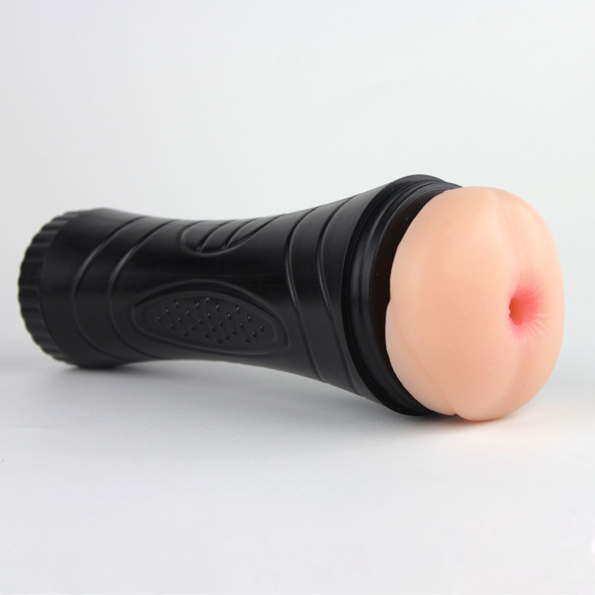 Masturbador Lanterna com Formato de Ânus em TPR e Textura Interna - Baby Pulse | 18 x 3,2 cm - 2