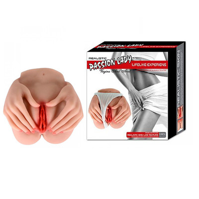 Masturbador com Mãos Realísticas, Vagina e Ânus Penetráveis - Passion Lady | 23 x 21 cm