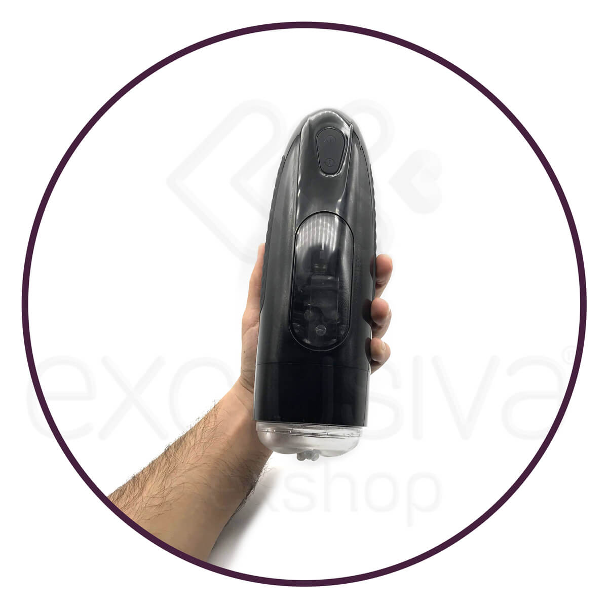 Masturbador Masculino com 10 Modos de Rotação, Movimento Vai e Vem, Cerdas Massageadoras e Gemidos - Pretty Love Marlon - 6