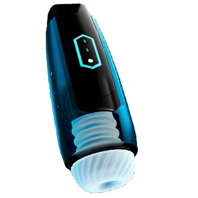 Foto 2 do produto Masturbador Masculino com Cerdas Massageadoras, 7 Modos de Vibração e 7 Movimentos de Vai e Vem - Starlight 5 | 12,5 x 3 cm