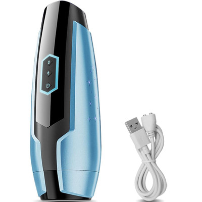 Foto 3 do produto Masturbador Masculino com Cerdas Massageadoras, 7 Modos de Vibração e 7 Movimentos de Vai e Vem - Starlight 5 | 12,5 x 3 cm