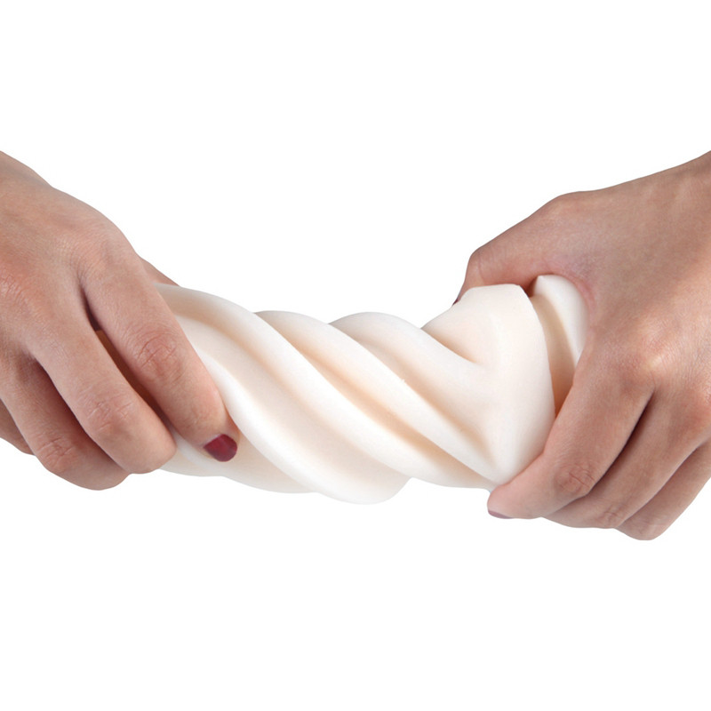 Masturbador Masculino no Copo em TPE com Texturas Internas com Bocal de Vagina - Love Nest | 17 x 6,6 cm - 3