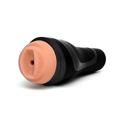 Foto 5 do produto Masturbador Masculino em Cyberskin com Regulador de Pressão Interna - Satisfyer Men Classic Black |  25,8 x 9,6 cm