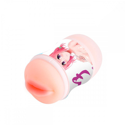 Foto 2 do produto Masturbador Masculino em TPE com Dupla Penetração - Lilo | 11 x 3 cm