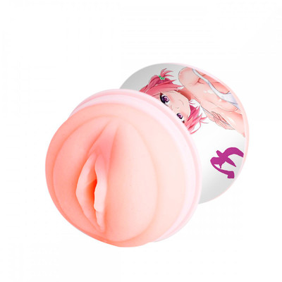 Foto 4 do produto Masturbador Masculino em TPE com Dupla Penetração - Lilo | 11 x 3 cm
