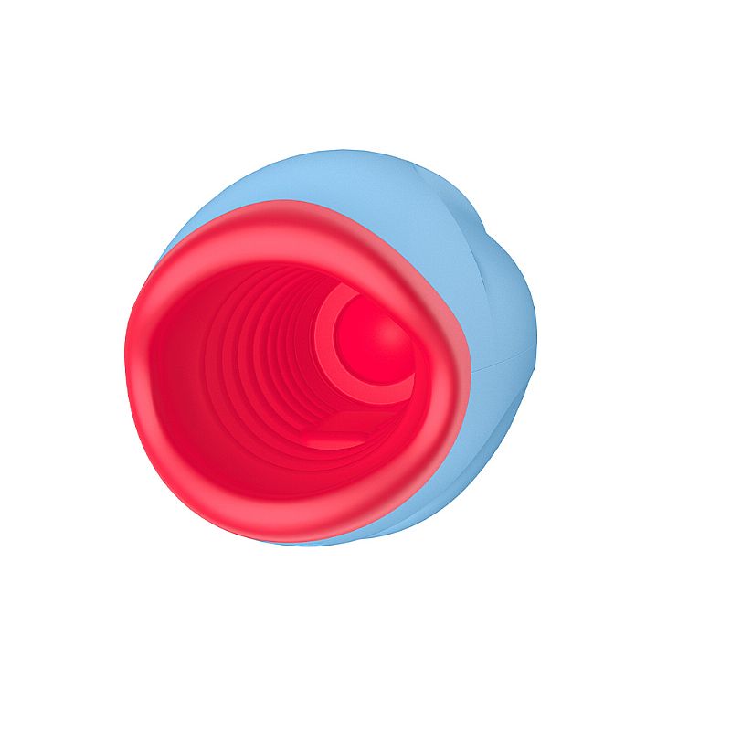 Masturbador Masculino Estimulador de Glande em Forma de Boca com 10 Modos de Vibração, Pulsação e Função Aquecimento - SI | Disponível em 2 Cores - 5