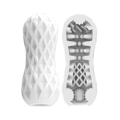 Foto 2 do produto Masturbador Masculino Flexível com Diversas Texturas Interna - Dynamic HZ | 13 x 3,5 cm