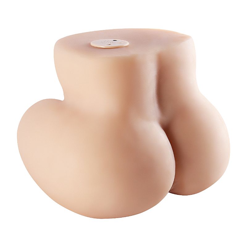 Masturbador Masculino em Forma de Bunda com Vagina e Ânus Penetráveis, 10 Modos de Vibração e Gemidos - Loves Red Lips M2 | 22 x 25 cm - 4