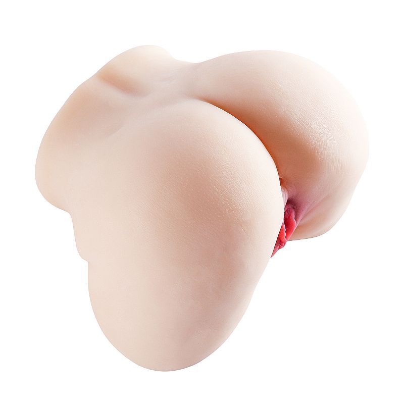 Masturbador Masculino em Forma de Bunda com Vagina e Ânus Penetráveis, 10 Modos de Vibração, Controle Remoto Sem Fio e Gemidos - M4 | 28 x 21 cm - 4