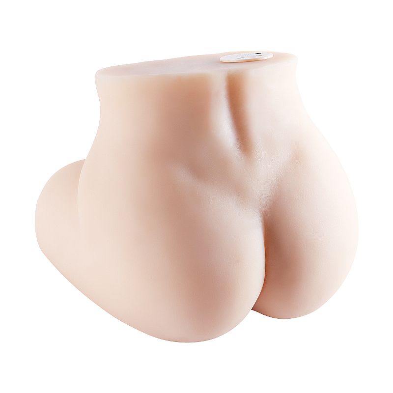 Masturbador Masculino em Forma de Bunda com Vagina e Ânus Penetráveis, 10 Modos de Vibração, Controle Remoto Sem Fio e Gemidos - M4 | 28 x 21 cm - 5
