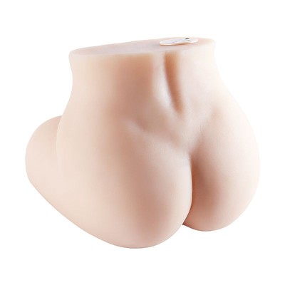 Foto 5 do produto Masturbador Masculino em Forma de Bunda com Vagina e Ânus Penetráveis, 10 Modos de Vibração, Controle Remoto Sem Fio e Gemidos - M4 | 28 x 21 cm