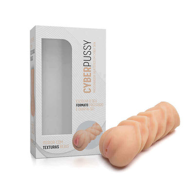 Masturbador Masculino em Forma de Vagina - Cyber Pussy Enola | 17,5 x 6,4  cm