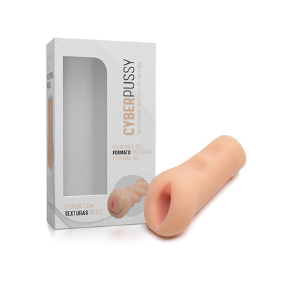 Masturbador Masculino em Forma de Vagina - Cyber Pussy Tiffany | 11,5 x 2 cm