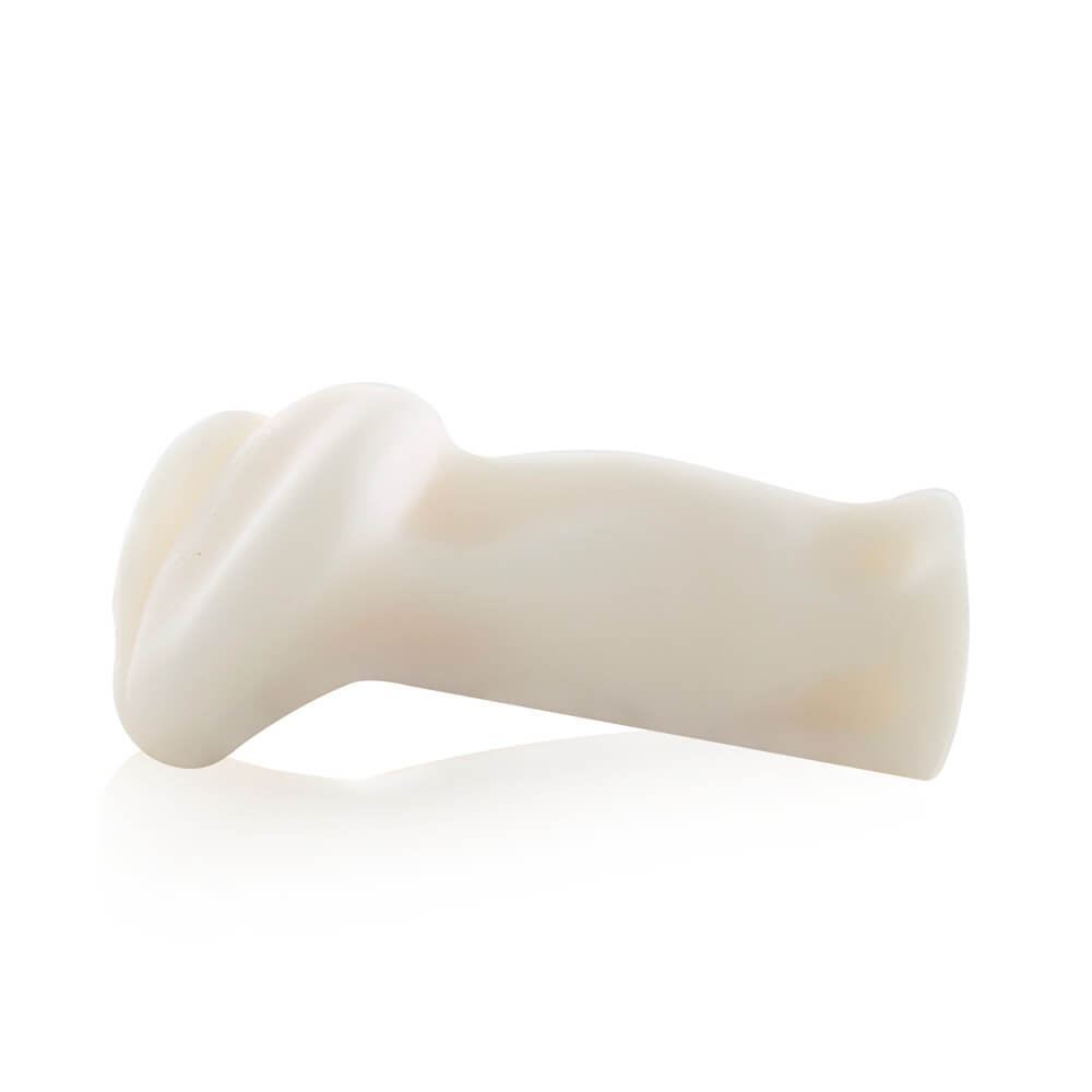 Masturbador Masculino em Forma de Vagina em Cyberskin com Bullet Introdutório de Multivelocidade - 13,5 x 7,5 cm - 2