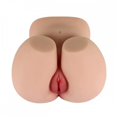 Foto 2 do produto Masturbador Masculino no Formato de Bunda com Vagina e Ânus Penetráveis - Sexy Office Lady | 15 x 18 cm