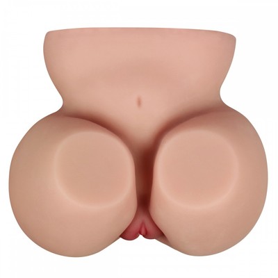 Foto 4 do produto Masturbador Masculino no Formato de Bunda com Vagina e Ânus Penetráveis - Sexy Office Lady | 15 x 18 cm