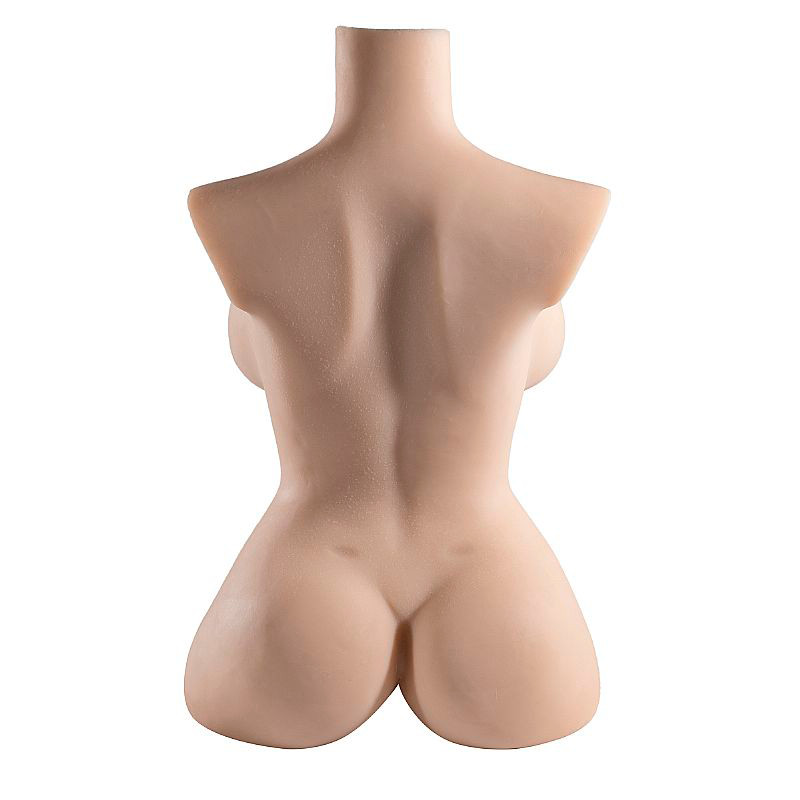 Masturbador Masculino em TPR com Formato de Meio Corpo Feminino - SI | 58 x 30 cm - 4